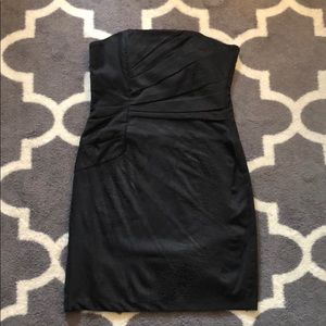 Strapless cocktail dress